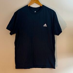 ✅ ADIDAS Golf Large Short Sleeve Crewneck Tee T Shirt Gray 100% Egyptian Cotton